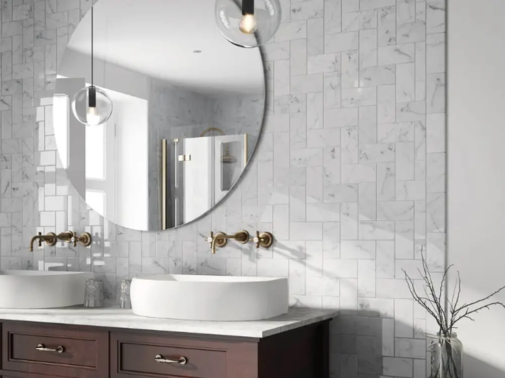 Tuğla Efektli Fayans Döşeme